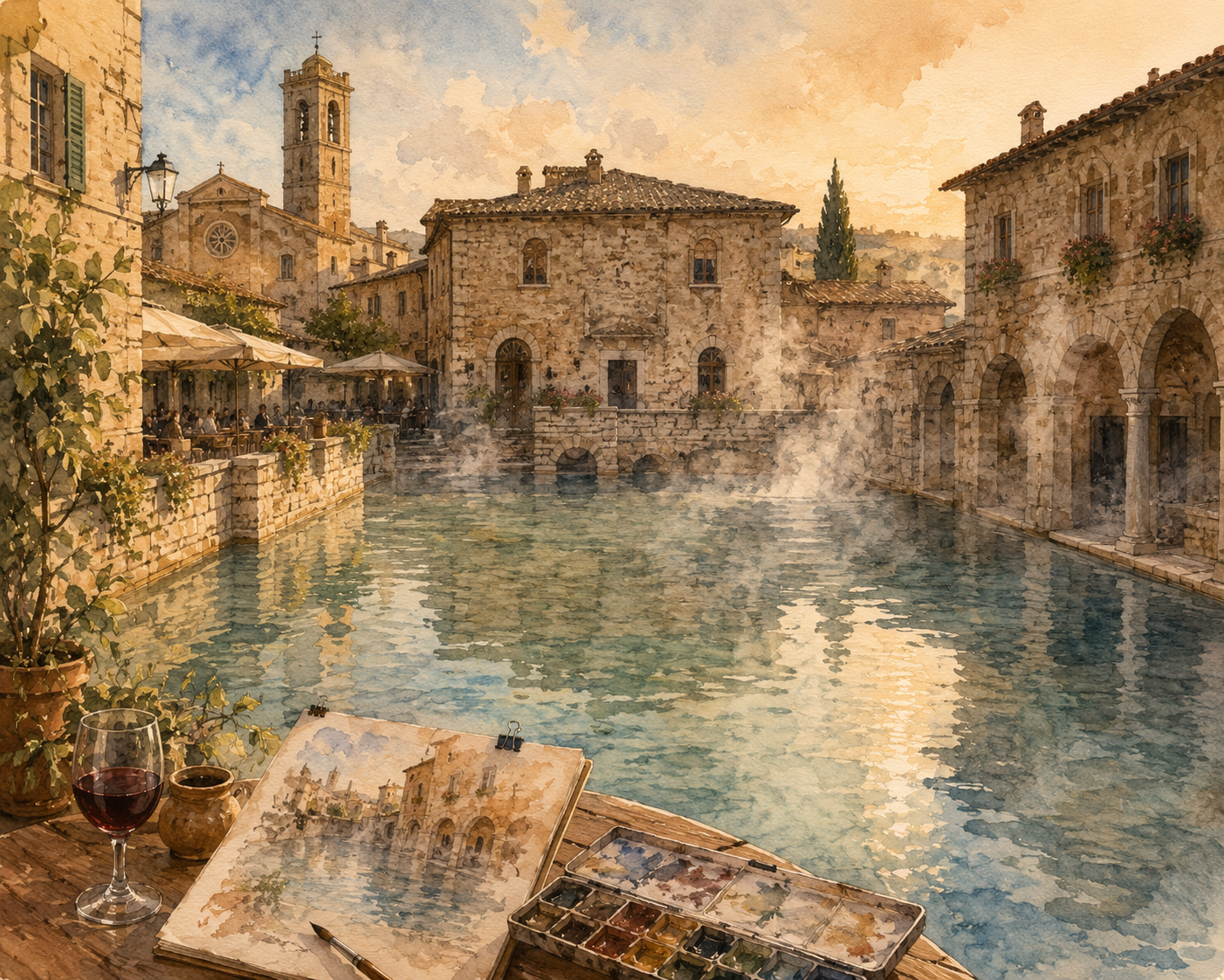 Bagno Vignoni (Val d'Orcia)