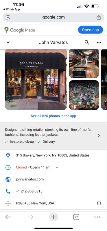 TIenda John Varvatos